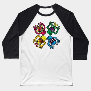 Finger Puppet Monsters Baseball T-Shirt